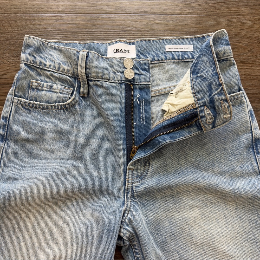 Revolve Frame Le Pixie Sylvie Bilson Slender Stra… - image 6